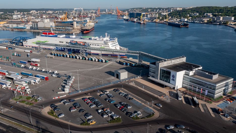 Fot. Terminal Promowy w Gdyni, źródło: MFiPR