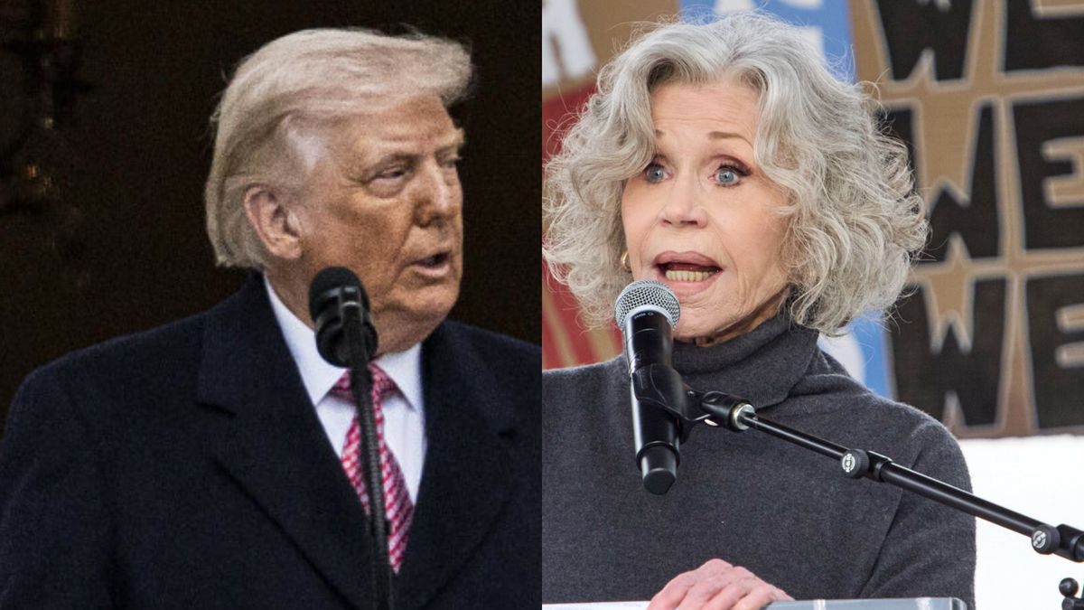 Donald Trump i Jane Fonda