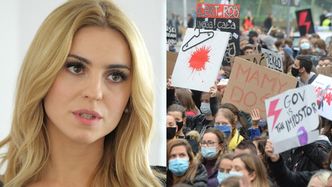 Kasia Tusk odpowiada na zarzut o "zbyt AGRESYWNE" protesty: "TORTUROWANIE KOBIET JEST CIUT GORSZE"