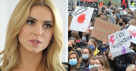 Kasia Tusk odpowiada na zarzut o "zbyt AGRESYWNE" protesty: "TORTUROWANIE KOBIET JEST CIUT GORSZE"