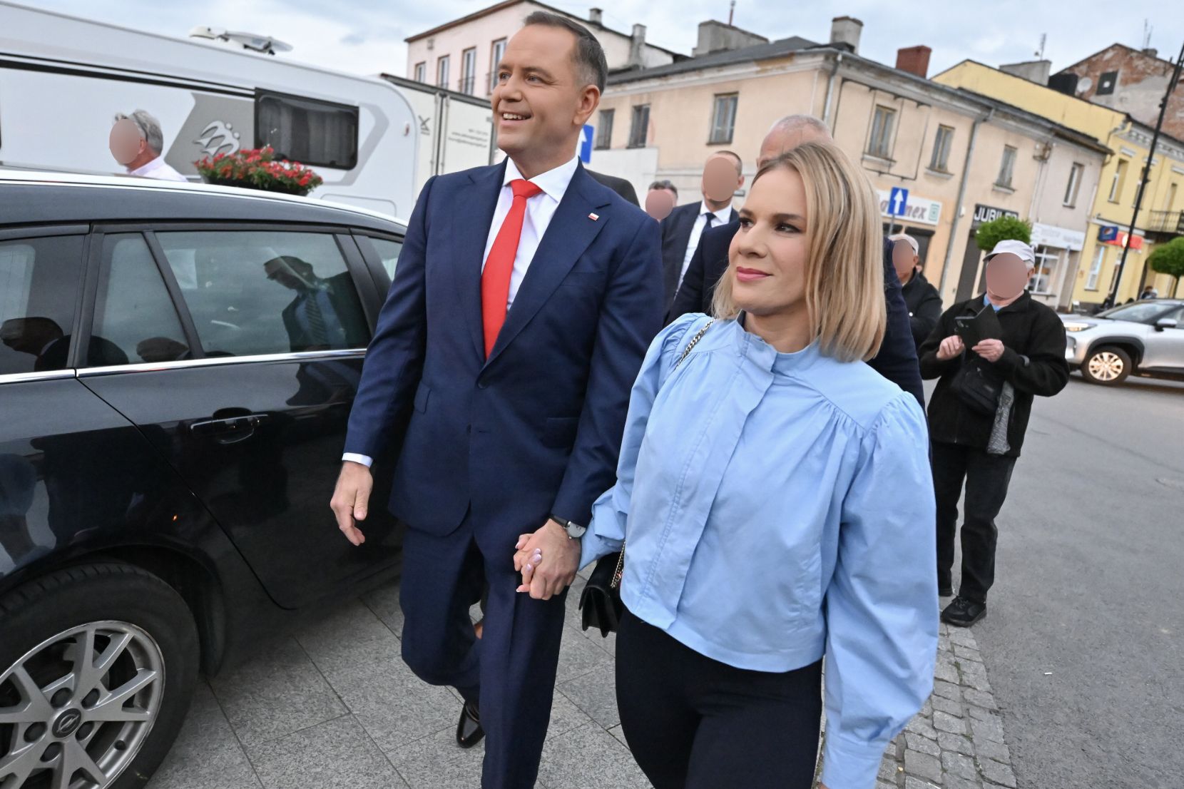 Marta Nawrocka wspierała męża w kampanii wyborczej
