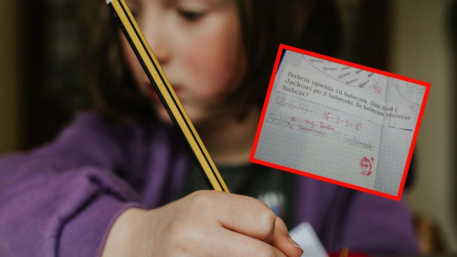 Pokazała zadanie z matematyki. Niewiarygodne, co poprawił nauczyel