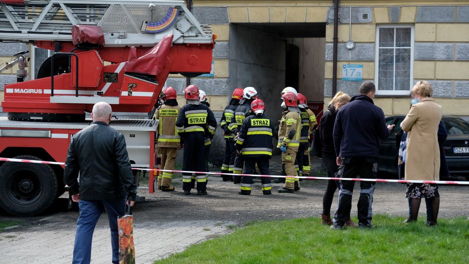 Śląsk. Pożar w Mysłowicach. Akcja służb