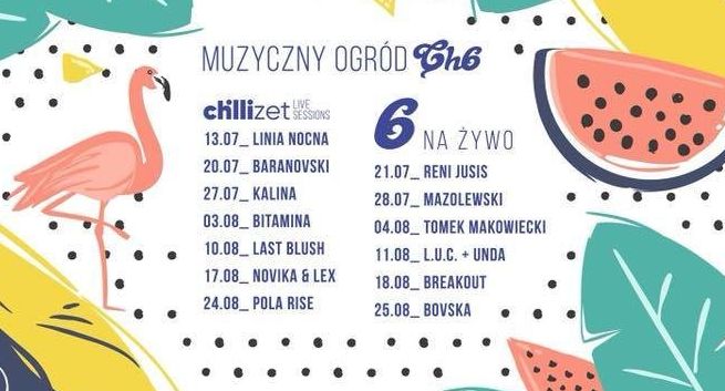 „Chillizet Live Sessions” - cykl letnich koncertów Chillizet na Półwyspie Helskim