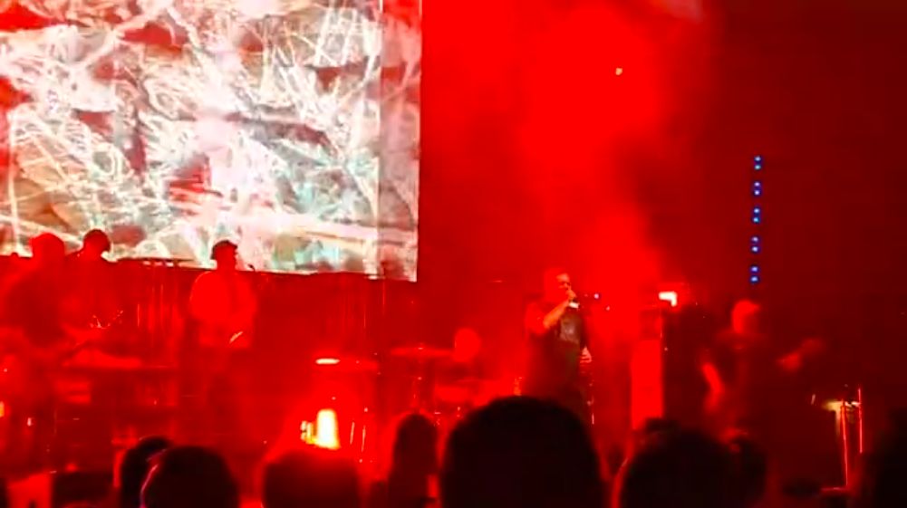 Kazik Staszewski podczas koncertu