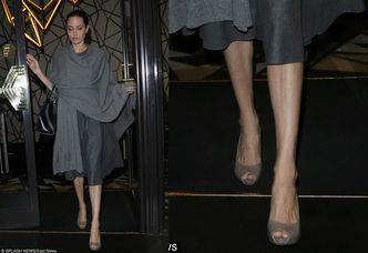 Spójrzcie na nogi Angeliny Jolie! Waży... niecałe 40 kilogramów?!