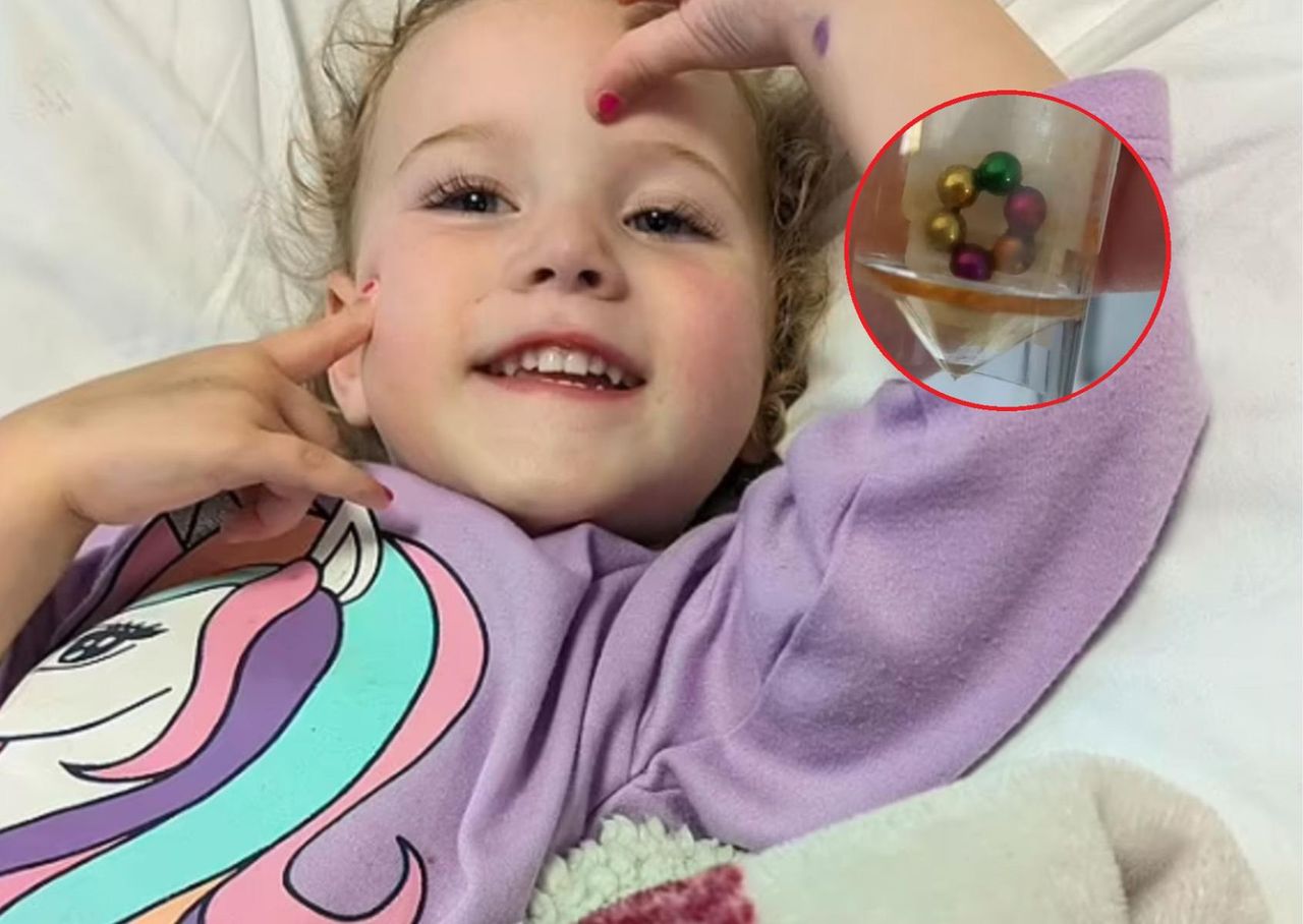 Dwulatka połknęła popularną zabawkę. Wypaliła jej fragment jelita