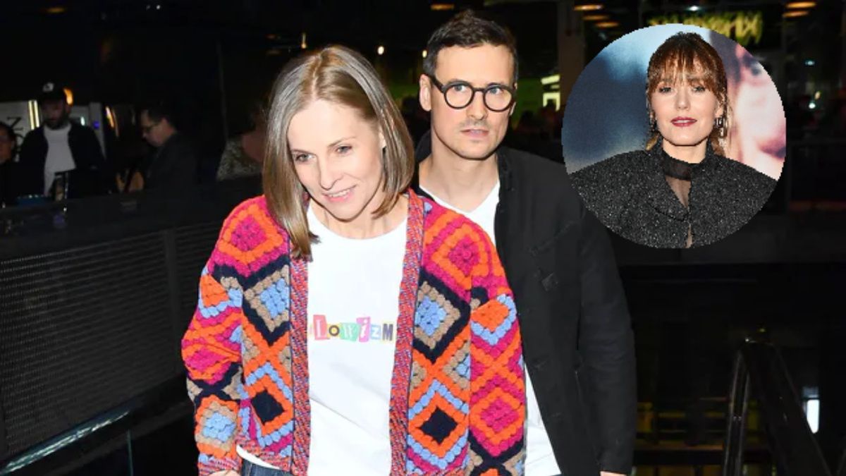 Mateusz Damięcki z żoną / Małgorzata Lamparska