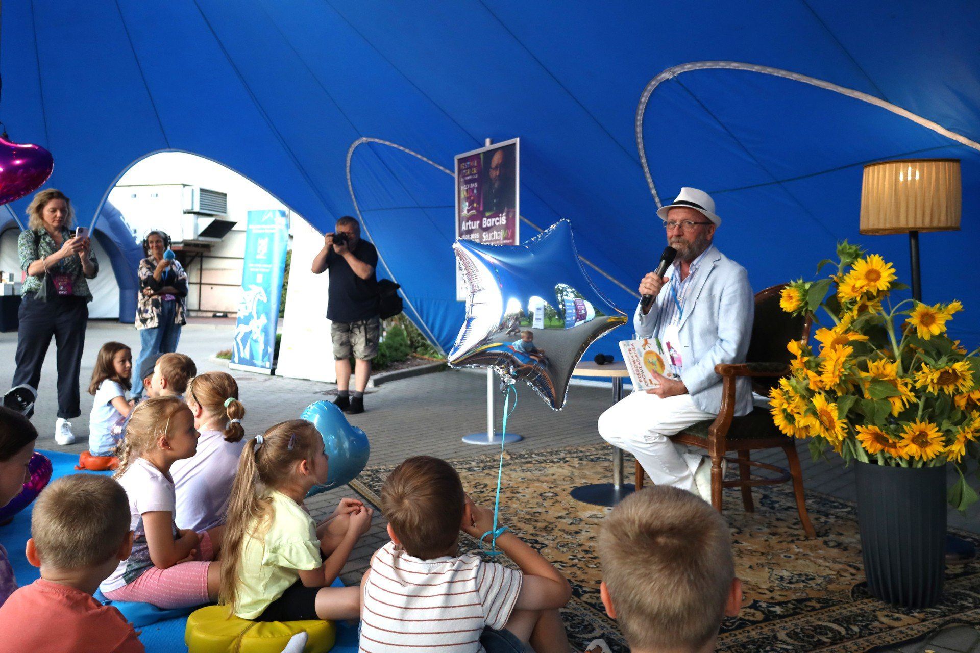 Artur Barciś był gościem Festiwalu literackiego &#34;Łączy nas bajka&#34;