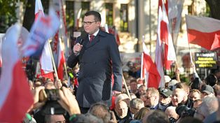 Gorąco pod Trybunałem. Człowiek prezydenta z mocnym przekazem