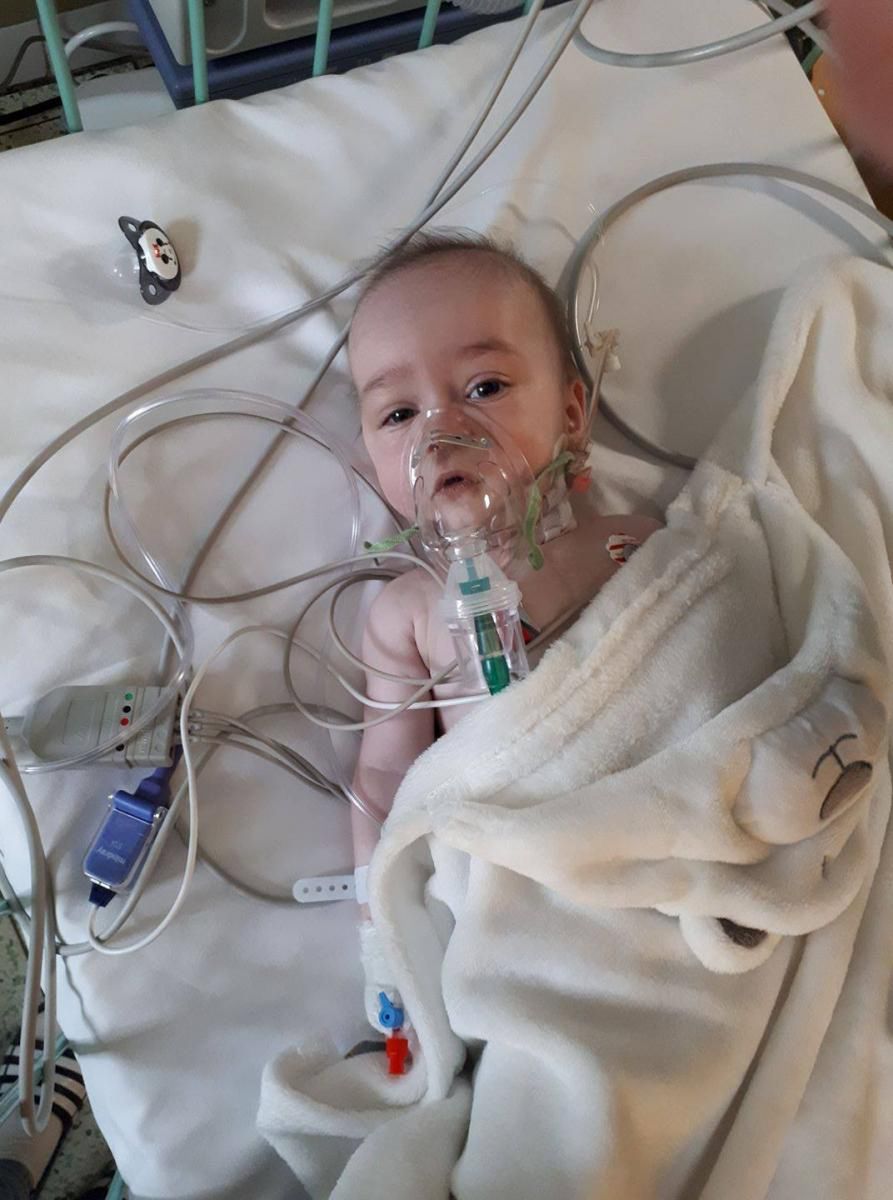 Franek miał już dwie operacje na otwartym sercu