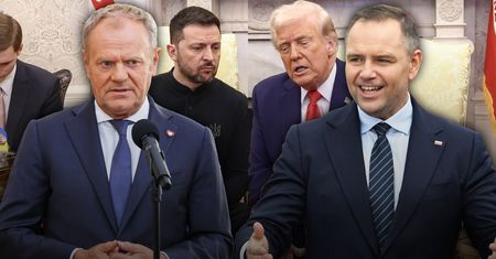 Nawrocki kontra Tusk. Spór o wizytę w Waszyngtonie trwa