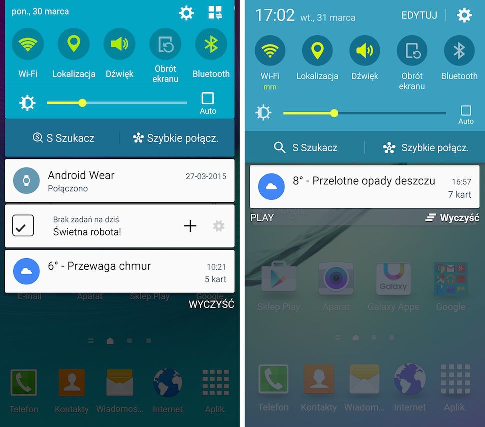 Galaxy S6 (edge) - przegląd interfejsu. Jak zmienił się TouchWiz? 7