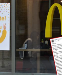 Klient McDonald's stanął w obronie niepełnosprawnego pracownika. Sieć: "Zdarzenie nie powinno mieć miejsca"