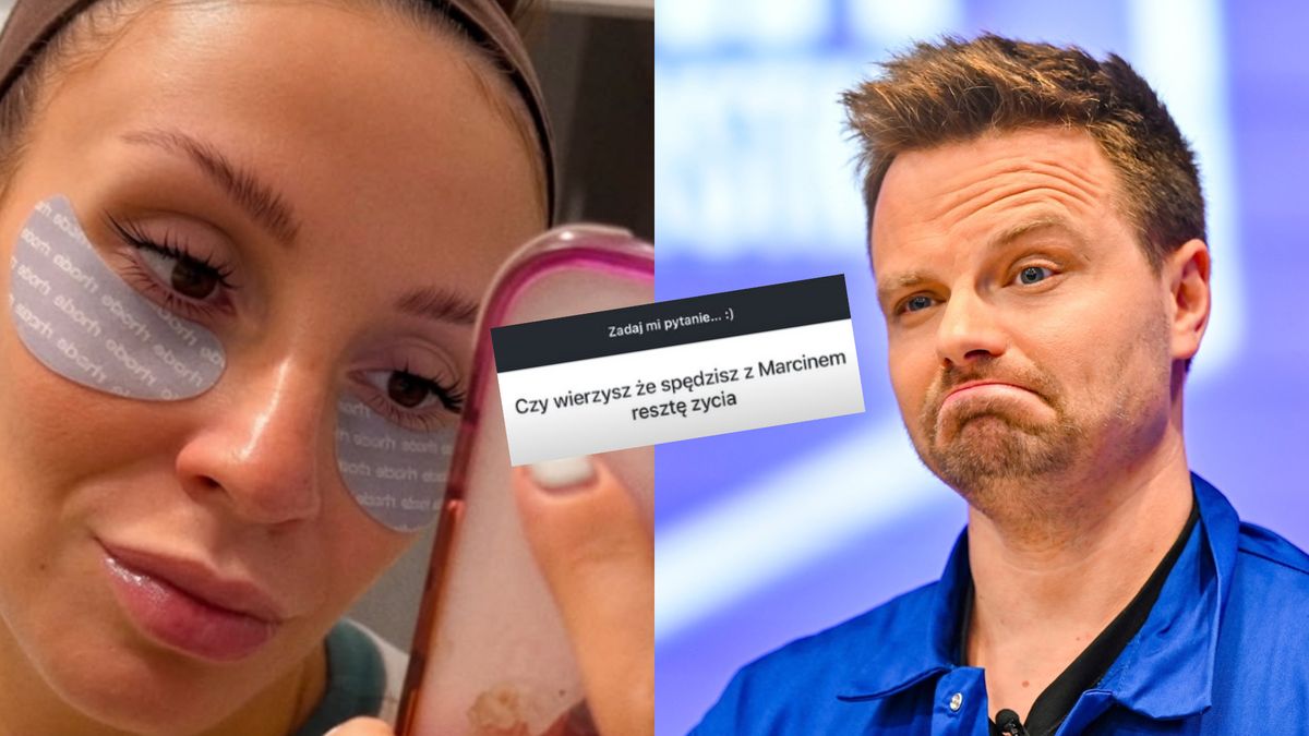 Dominika Serowska dywaguje, czy spędzi z Marcinem Hakielem resztę życia