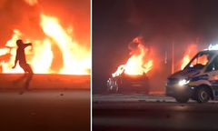 Chaos w Szwecji. Brutalne zamieszki. Miasto w ogniu