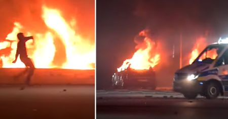 Chaos w Szwecji. Brutalne zamieszki. Miasto w ogniu