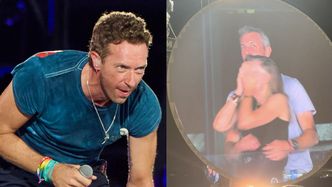 Tak żona Andy'ego Byrona ZAREAGOWAŁA na nagranie z koncertu Coldplay. Dziwicie się?