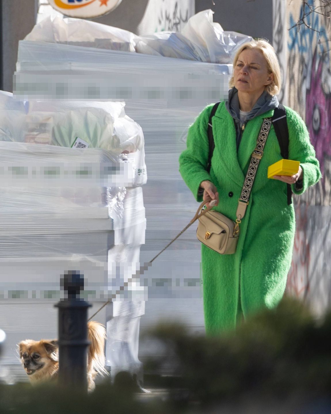 Małgorzata Foremniak "przyłapana" na mieście