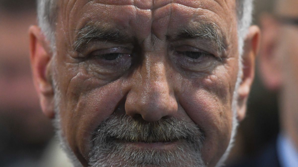 Jan Tadeusz Duda of Poland's Law and Justice ruling party, and the father of Polish President Andrzej Duda, seen awaiting for the first results, as PiS is set to be victorious in the parliamentary elections, according to exit polls.On Sunday, October 13, 2019, in Krakiow, Malopolskie Voivodeship, Poland. (Photo by Artur Widak/NurPhoto via Getty Images)