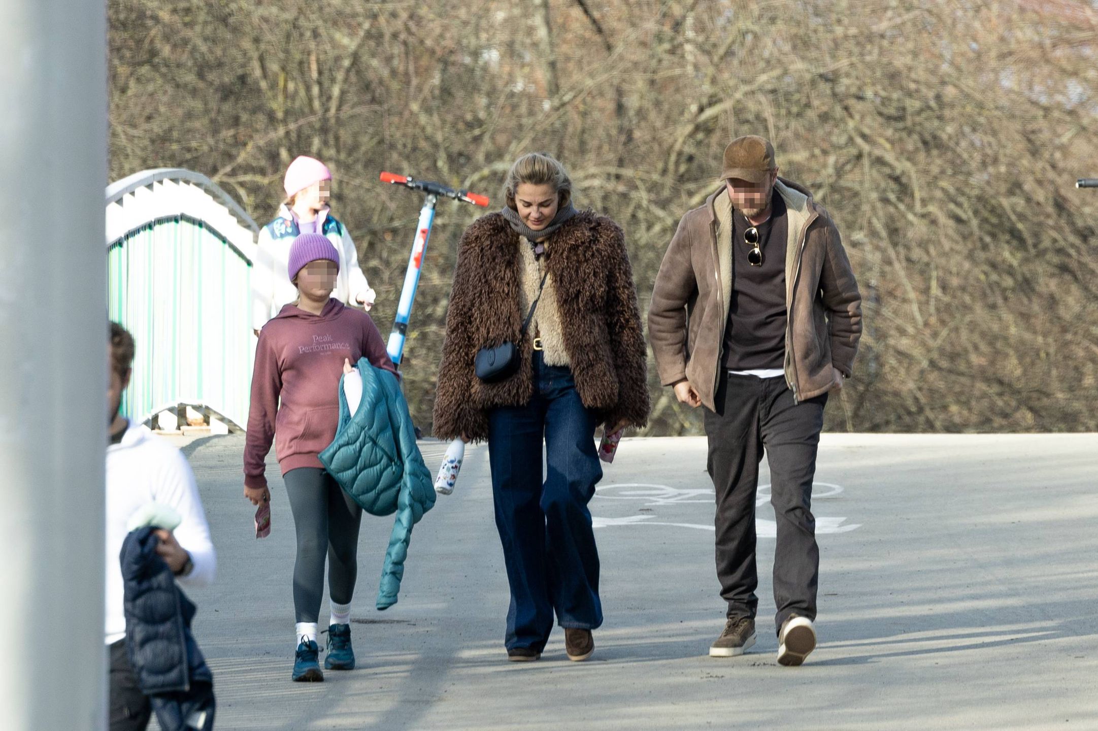 Małgorzata Socha na sobotnim spacerze