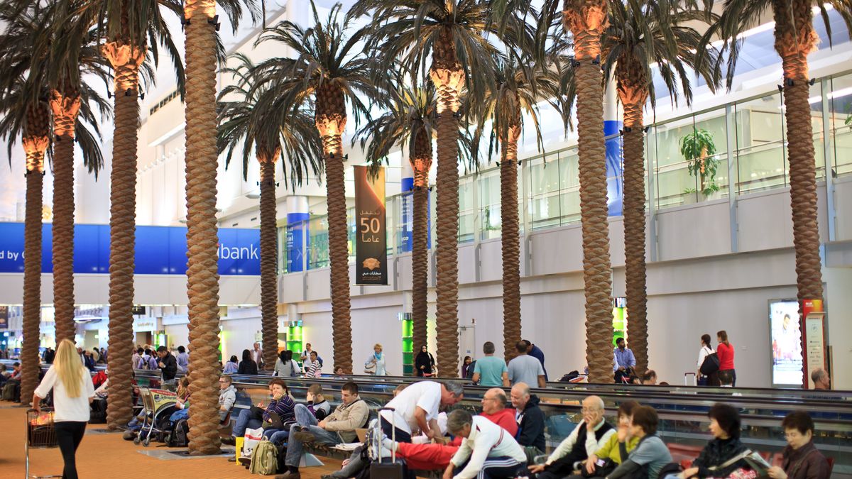 Views Of Dubai Airport
DUBAI, AIRPORT, United Arab Emirates - NOVEMBER 21: Airline passengers arriving by Emirates Airline at Dubai Airport  on November 21, 2011 in Dubai, United Arab Emirates (Photo by EyesWideOpen/Getty Images)
EyesWideOpen
Lifestyles
Leisure 
Activity
Travel
Tourism