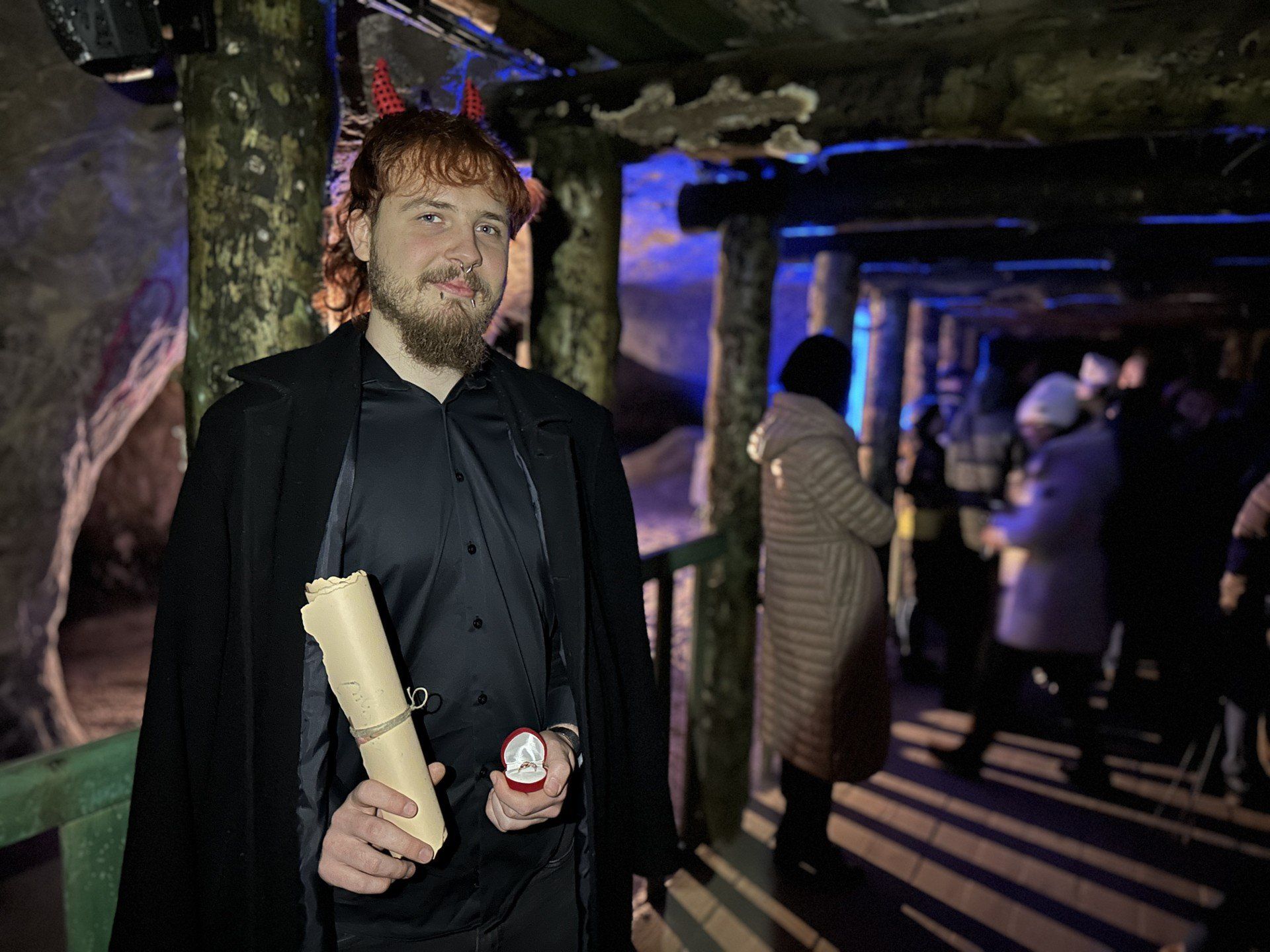 Andrzejki w Grotach Nagórzyckich w Tomaszowie 2024