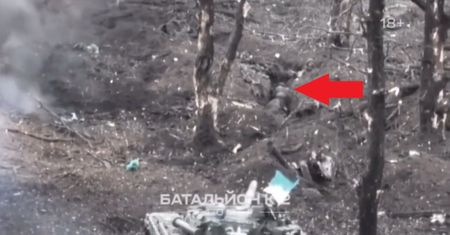 Istna rzeź Rosjan. Ukraiński T-72 zgotował im piekło na ziemi