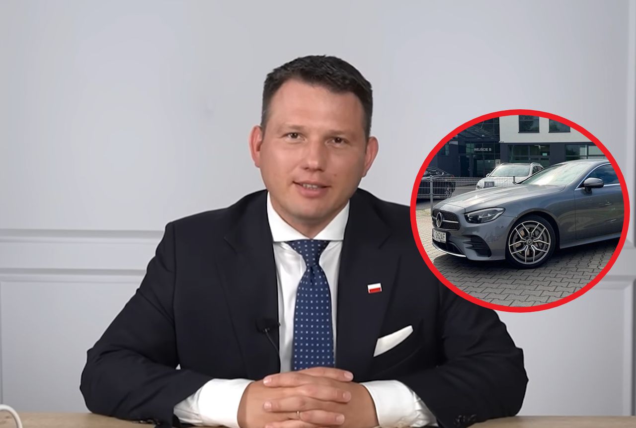 Sławomir Mentzen sprzedaje Mercedesa z kampanii wyborczej. "Będę płakał"