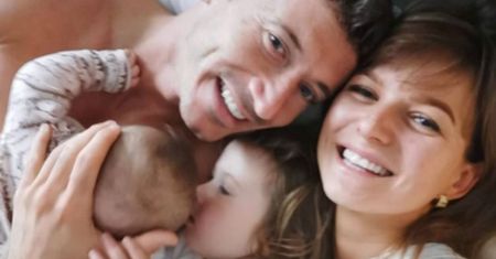 Robert Lewandowski zachwycony małą Laurą. Wreszcie ma dla niej więcej czasu