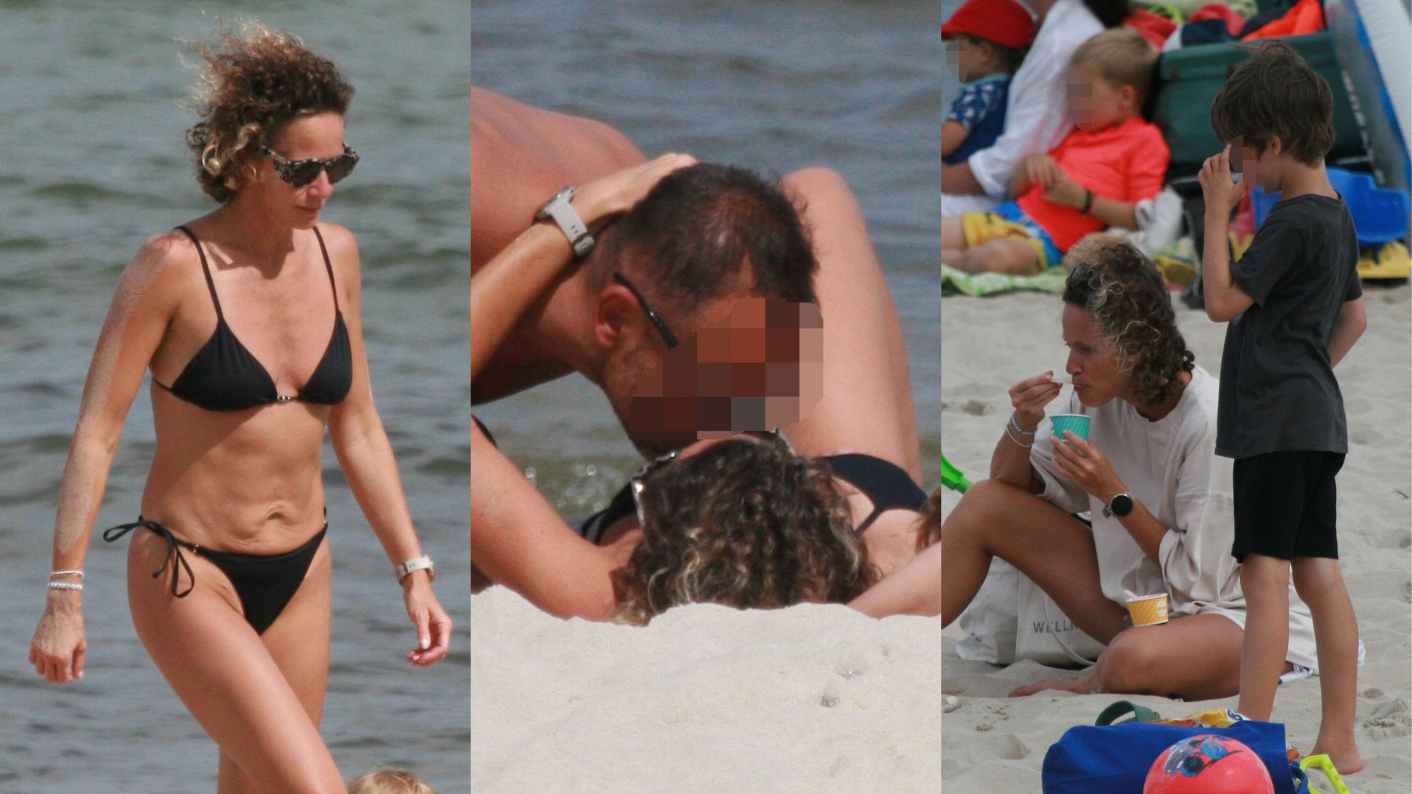 Rodzinne wakacje Moniki Mrozowskiej w Chałupach