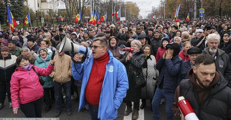 Blokowali centrum Kiszyniowa. Prorosyjska demonstracja