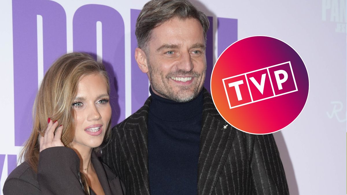 Agnieszka Kaczorowska i Marcin Rogacewicz