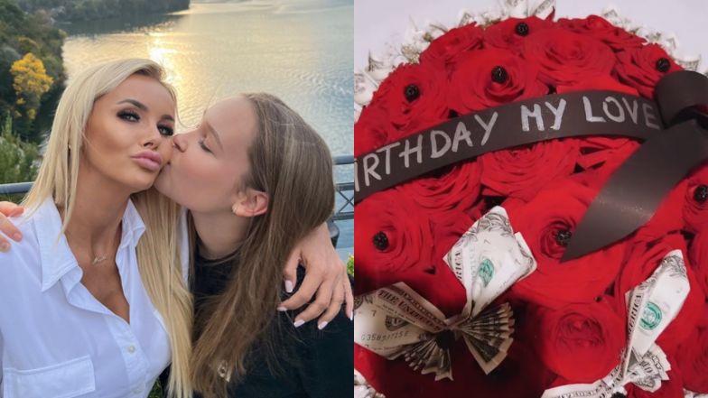 Tak Monika Chwajoł uczciła 16. urodziny córki. Nicole dostała "dolarsowy" tort i markową torebkę. Na bogato? (ZDJĘCIA)