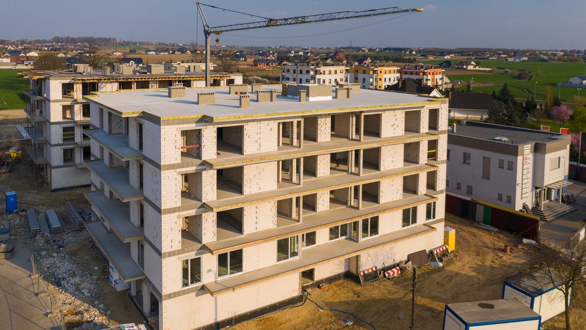 budowa, budynek, nieruchomości, blok, osiedle