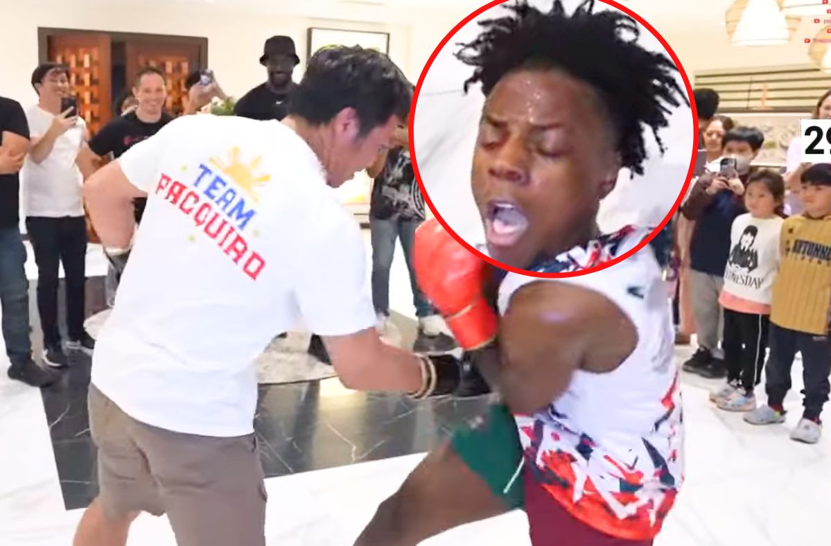 IShowSpeed gets knocked out by Manny Pacquiao in surprise bout