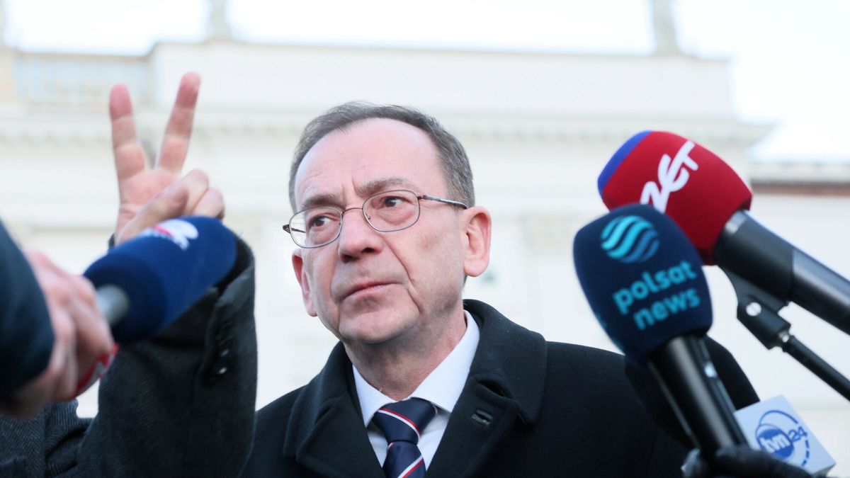 Wczoraj Maciej Wąsik i Mariusz Kamiński zostali zatrzymani w Pałacu Prezydenckim i przewiezieni na komendę policji przy ulicy Grenadierów w Warszawie. Obecnie obaj przebywają w areszcie śledczym na warszawskim Grochowie (Photo by Jaap Arriens/NurPhoto via Getty Images)