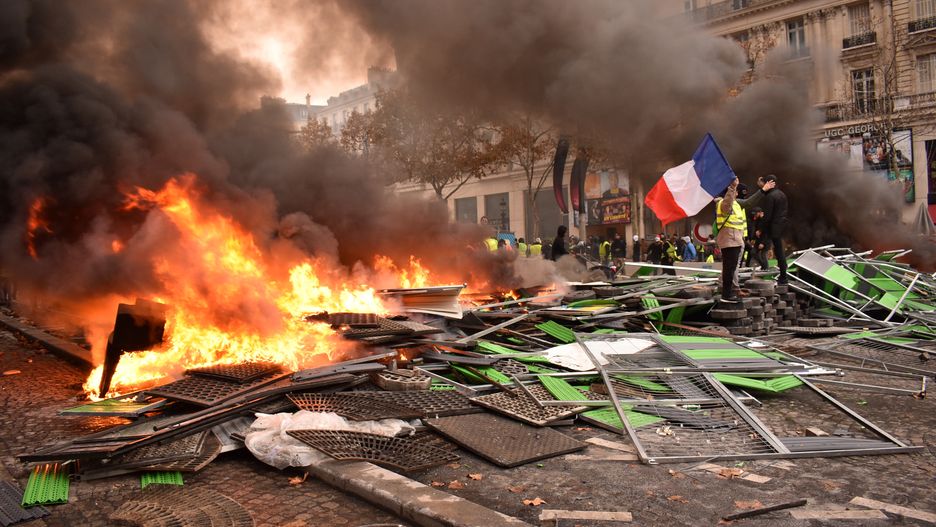 Protest we Francji (fot. ilustracyjna)