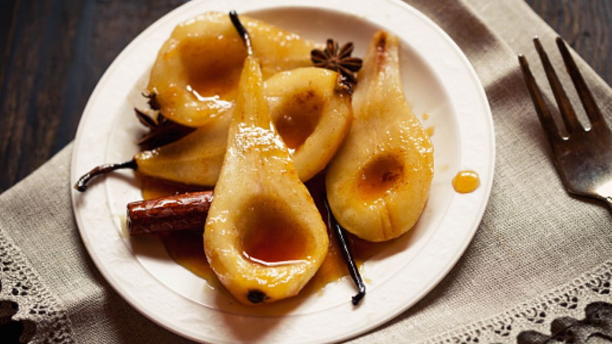 Przepis na karmelizowane gruszki. Dosłownie rozpływają się w ustach 