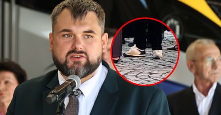 Spór o brudne buty posła. Polityk PiS się tłumaczy