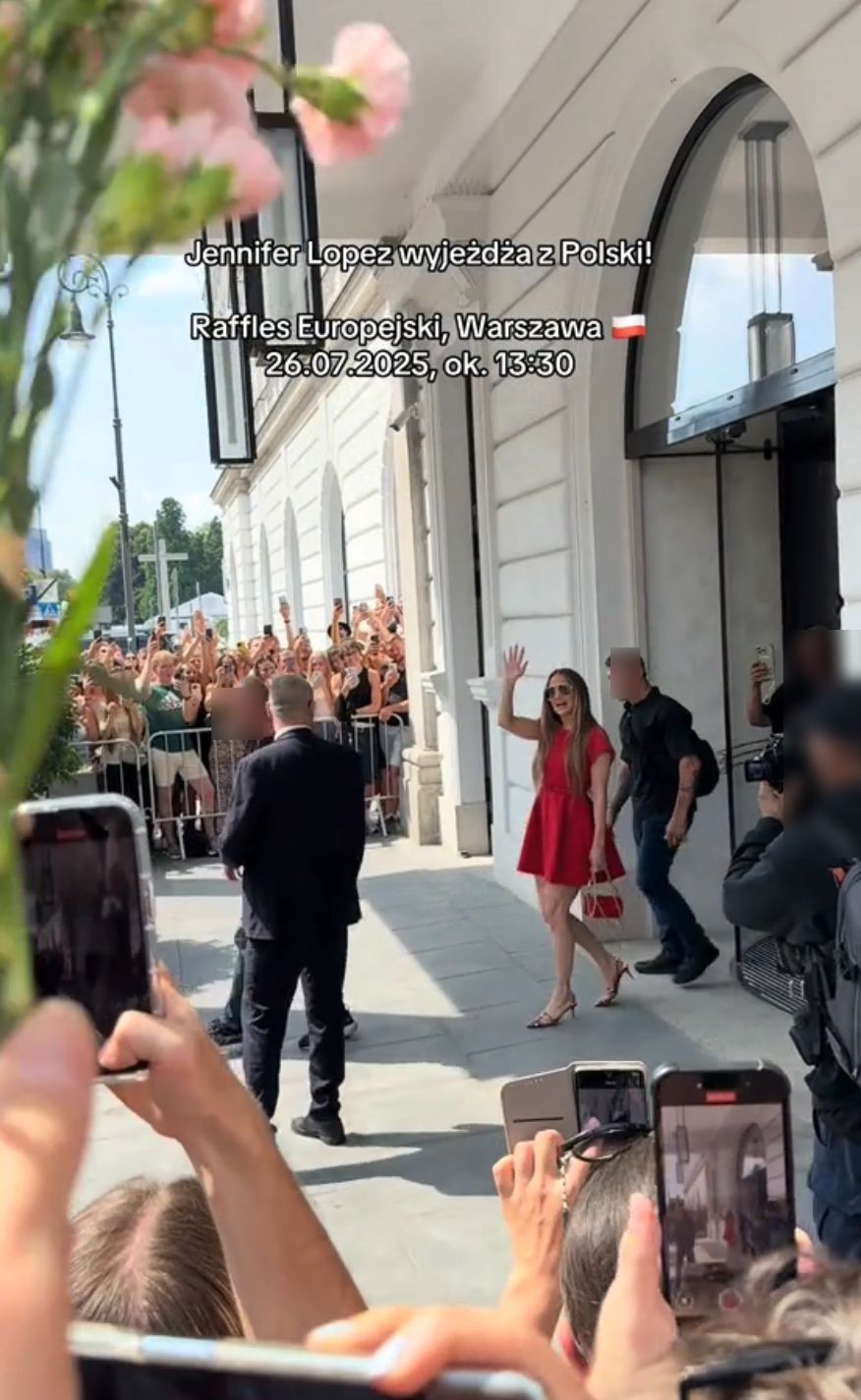 Jennifer Lopez w Warszawie