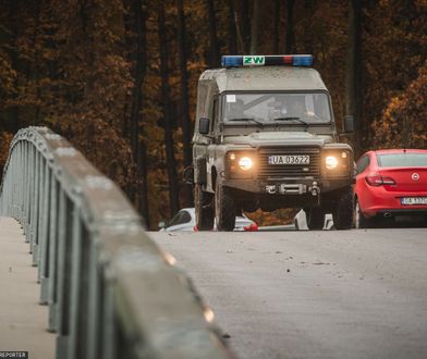 Wypadek przy granicy polsko-białoruskiej. Siedmiu żołnierzy w szpitalu