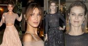 Cannes 2019: Bella Hadid i Eva Herzigova walczą o uwagę na kolacji "Vogue'a"