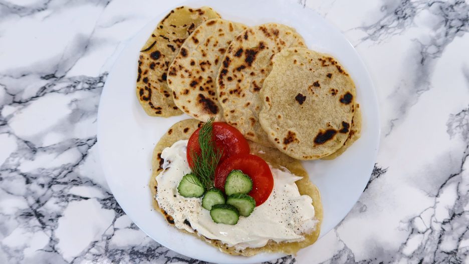 Podpłomyki. Fot.: smakowitedania.com