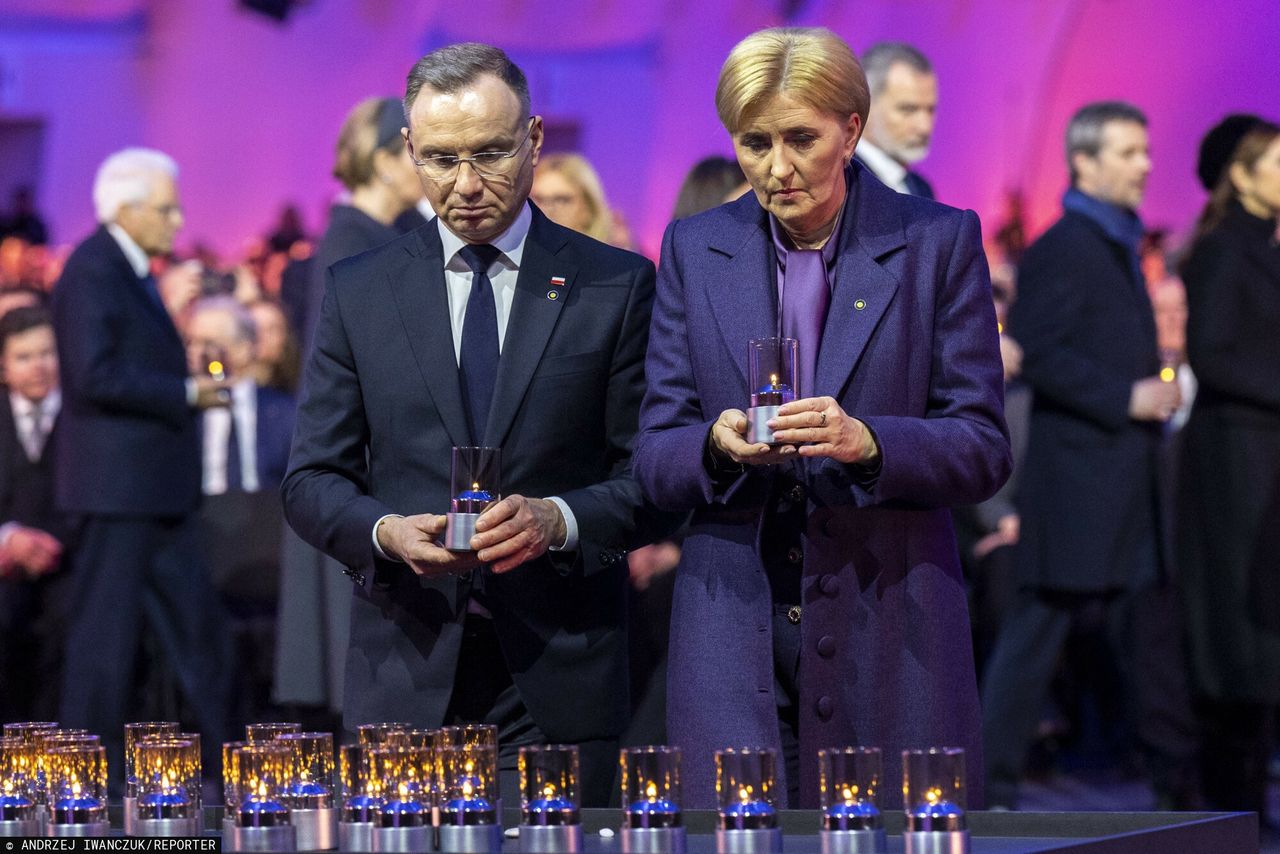 Andrzej Duda i Agata Kornhauser-Duda