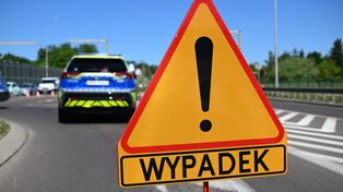 Poważny wypadek na S10. BMW miało jechać 270 km/h