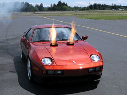 Porsche z silnikiem Boeinga 1
