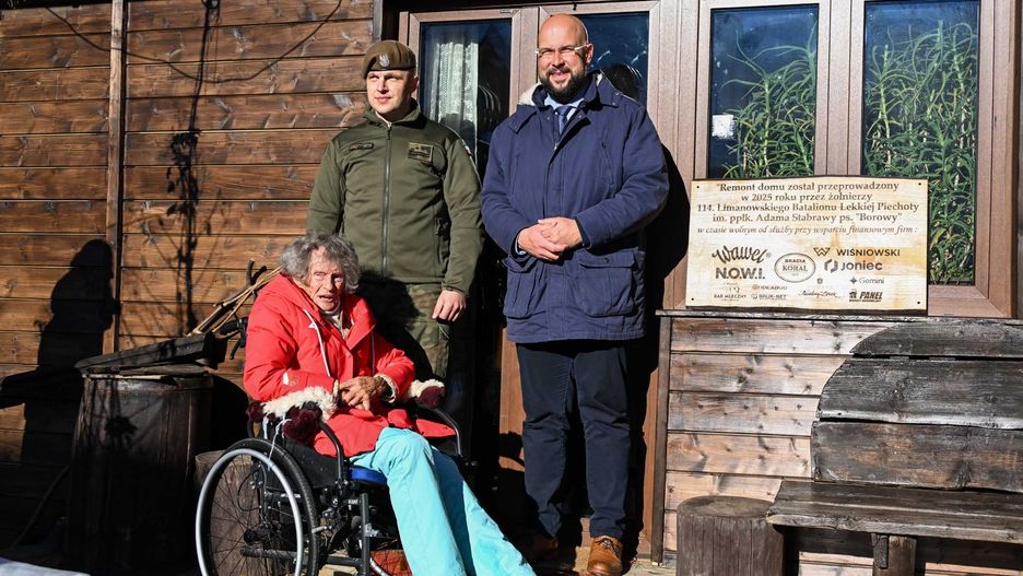 Żołnierze 114 Limanowskiego Batalionu Piechoty wyremontowali dom sanitariuszki AK