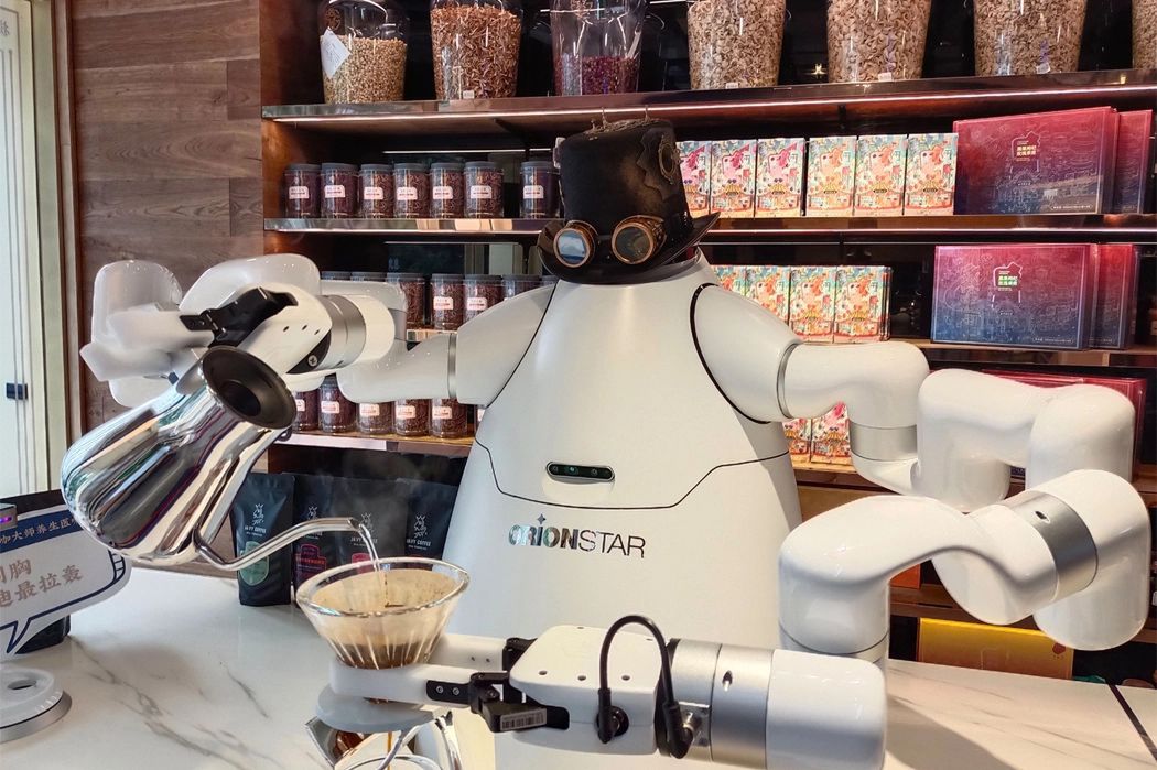 Zhi Ka Master: robot-barista.