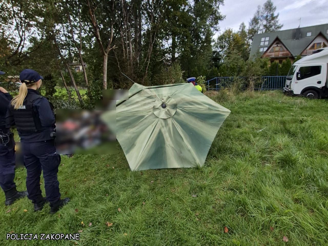 Pożar przyczepy w Zakopanem. Makabryczne odkrycie strażaków